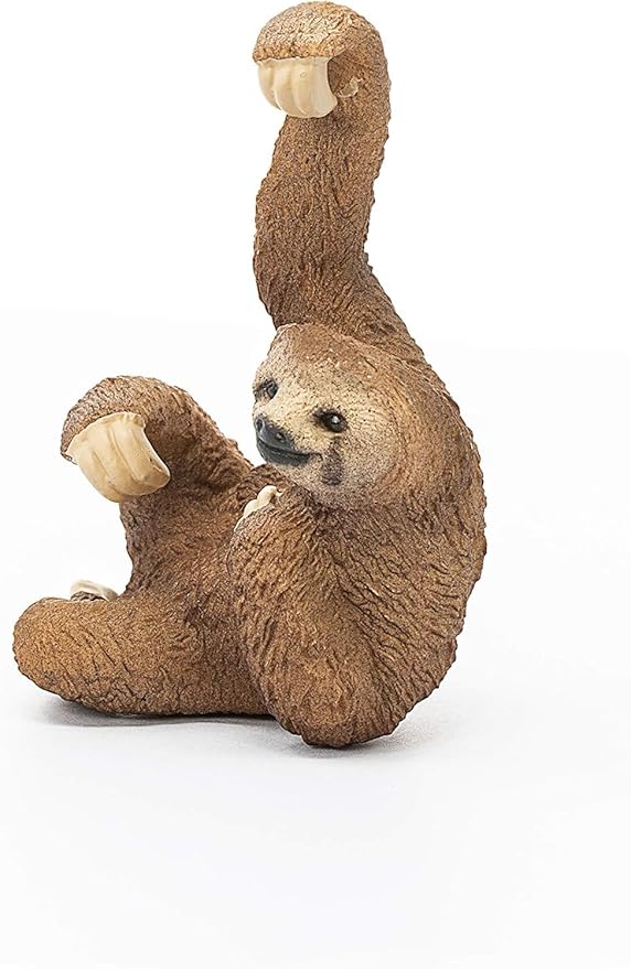 Schleich Wild Life, Wild Animal Jungle Toys for Boys and Girls Ages 3 and above, Sloth Toy Figurine