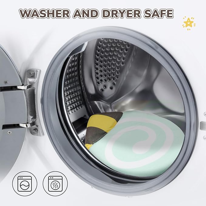 Baby Bath Pad for Infant Bathtub Sink, Non-Slip Flower Bathtub for Infants 0-6 Months, Soft Baby Sink Bath Cushion for Babies Bath Time, Newborns Bath Essentials Must Haves-Bee