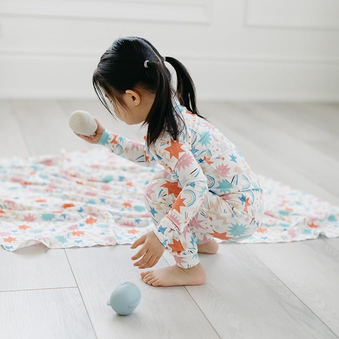 Silicone Bath Toy Set – Mold-Free, Non-Toxic Baby Water Toys for Safe Play – Durable, Vibrant Infant & Toddler Bath Toys – Sensory Development – Easy to Clean – Ages 12M+ - Multi-Colored