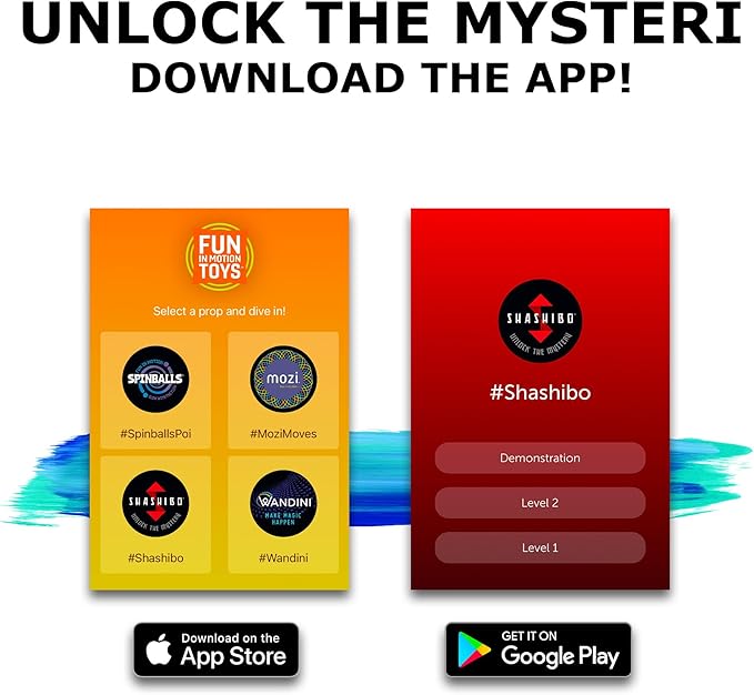 Shashibo Shape Shifting Box - Award-Winning, Patented Fidget Cube w/ 36 Rare Earth Magnets - Transforms Into Over 70 Shapes, Gift Box, Download Fun in Motion Toys Mobile App (Mystic Ocean, 4 Pack)