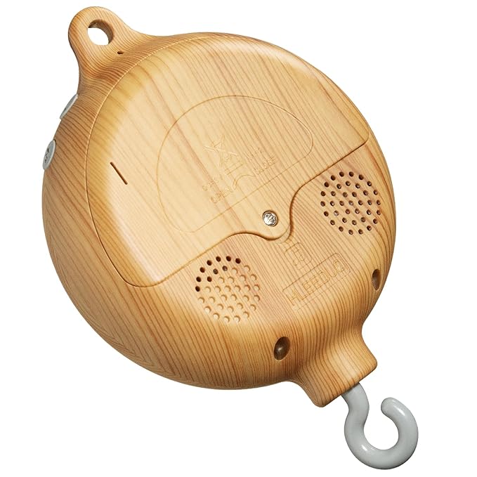 FEISIKE Crib Mobile Motor, Baby Crib Mobile Spinner Nursery Decor Mobile Music Box Volume Control 35 Infant Lullabies