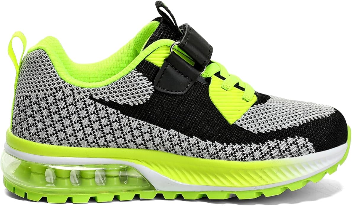 KUBUA Kids Sneakers for Boys Girls Running Tennis Shoes Lightweight Breathable Sport Athletic