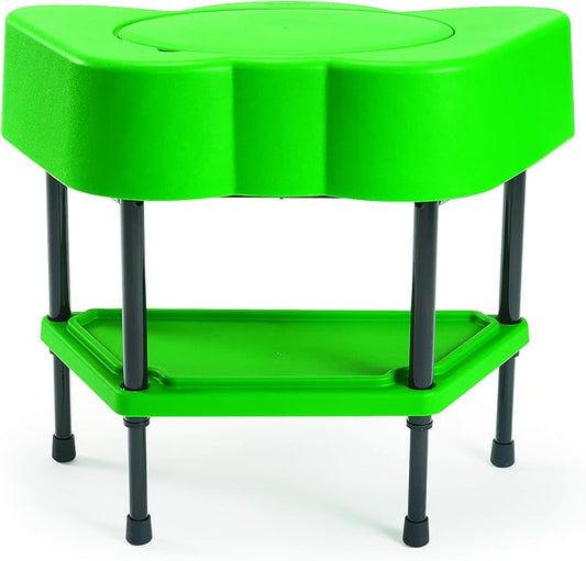 Children's Factory Adjustable Sensory Table with Lid Set, Sand and Water Activity for Kids, Preschools, Daycares, Outdoor Play