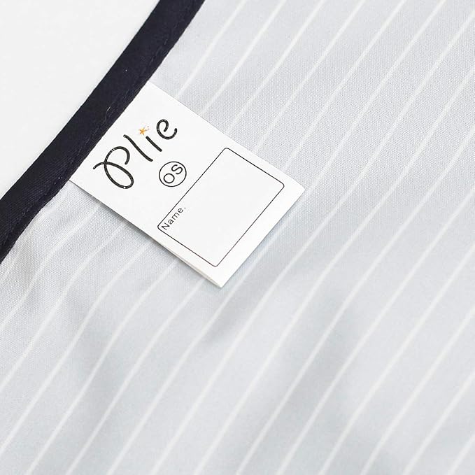 Full Coverage Waterproof Feeding Bib for Toddlers – Extra Long Apron Bib for Mealtime, Self-Feeding, BPA-Free