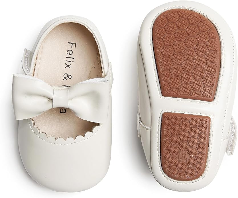 Soft Sole Baby Shoes - Infant Baby Walking Shoes Moccasins Rubber Sole Crib Shoes