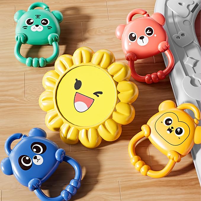 Baby Play Mat Baby Gym,Play Piano Tummy Time Baby Activity Mat, Music and Lights Boy & Girl for Newborn 0 to 3 6 9 12 Months