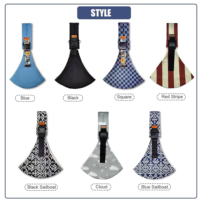 Baby Sling Carrier,Baby Sling,Toddler Carrier,Adjustable and Non-Slip Hip Seat Carriers Carrying 10-30 lbs(Rainbow)