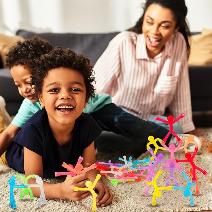 36Pcs Magnetic-People-Magnet-Men, Magnetic Travel Toys for Kids, Creative, Portable and Educational, Funny Magnets for Kids, Small Toys for Classroom Prizes, Easter Egg Stuffers, Office