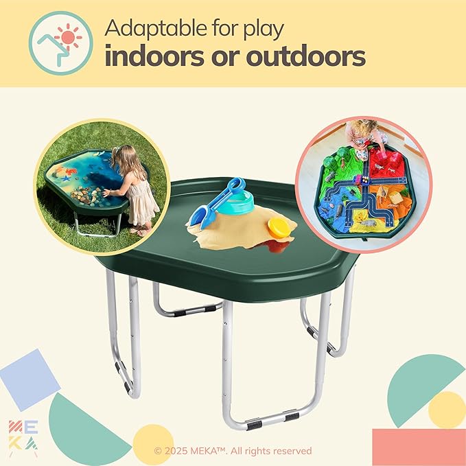 MEKA Tuff Tray Set for Sensory Play
