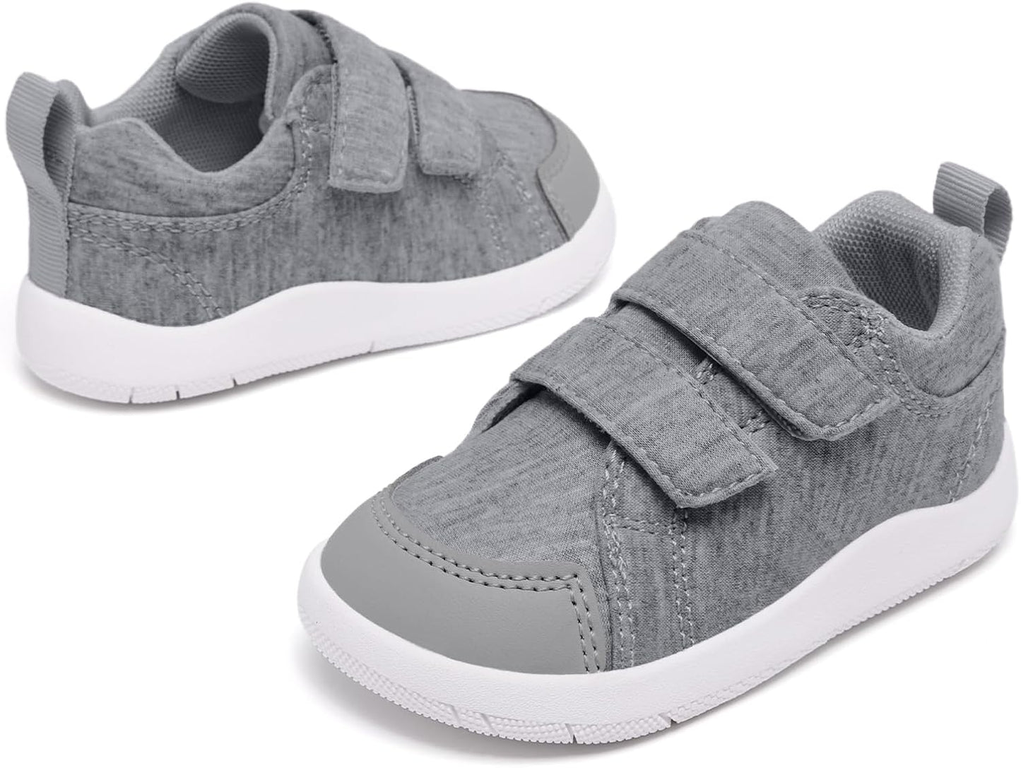 MORENDL Wide Toe Box Shoes Toddler Barefoot Shoes Baby Walking Shoe Boy Girl Non-Slip Zero Drop Minimalist Sneakers Comfort Tennis Outdoor Activities