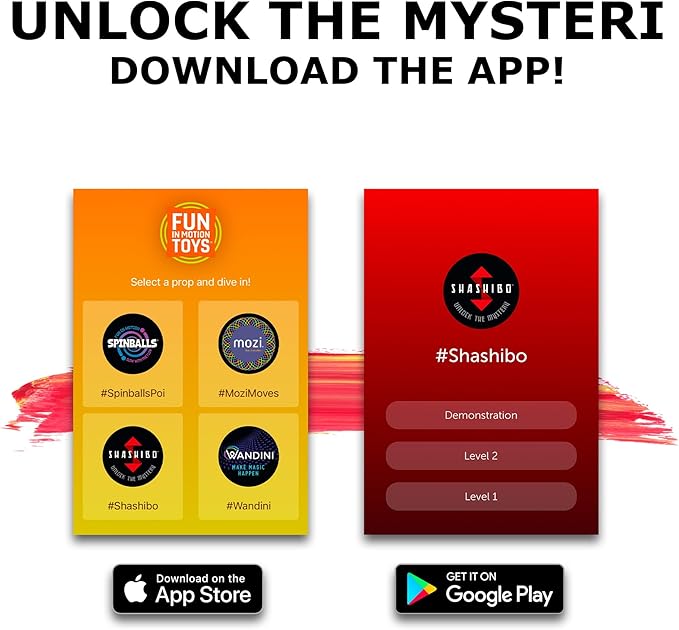 SHASHIBO Shape Shifting Box - Award-Winning, Patented Fidget Cube w/ 36 Rare Earth Magnets - Transforms Into Over 70 Shapes, Gift Box, Download Fun in Motion Toys Mobile App (Optical Illusion, 2 pack)