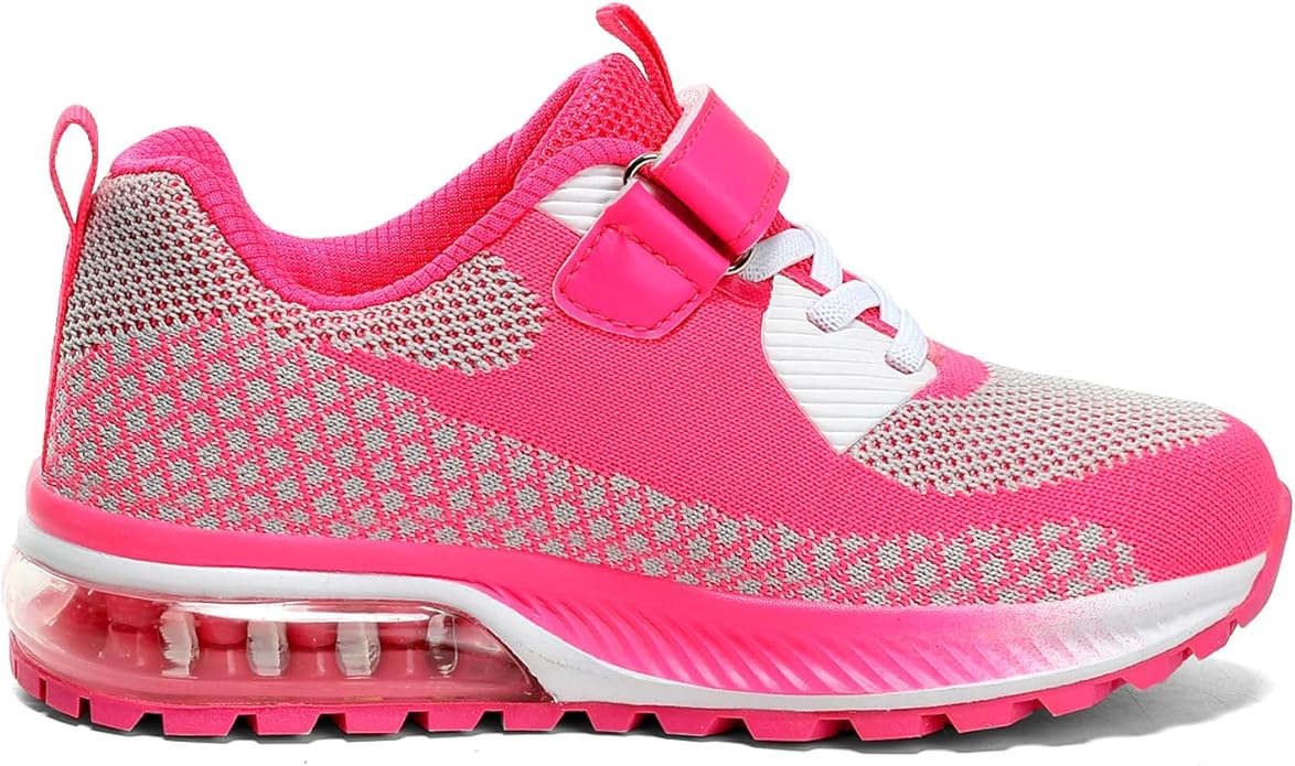 KUBUA Kids Sneakers for Boys Girls Running Tennis Shoes Lightweight Breathable Sport Athletic