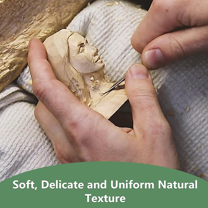 20 Pack Unfinished Basswood Carving Blocks, 12x1x1 Inch Unfinished Bass Wood Blocks for Crafts, Whittling Wood Carving Blocks for Home, Crafts, Class, Arts, Christmas DIY Supplies