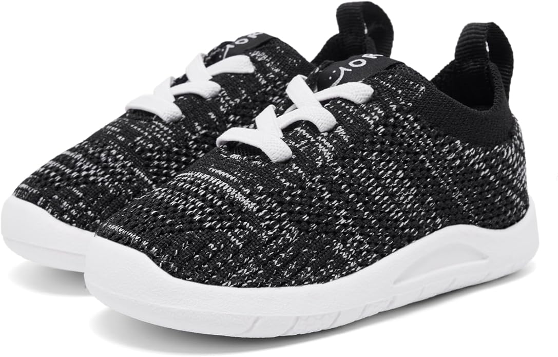 MORENDL Toddler Shoes Baby Walking Sock Shoes Infant Sneakers 0-4 Years Boy Girl Barefoot Tennis Shoe Non-Slip Brethable