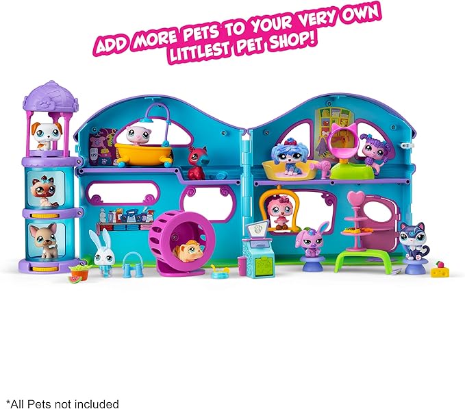 Littlest Pet Shop Playset - LPS Gen 7, Authentic Mystery Figures, Surprise Collectible Kidult Toy, Girls, Boys, Kids, Tweens Ages 4+