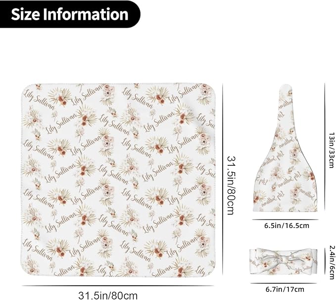 Personalized Baby Blankets - Custom Designs for Girls & Boys, Perfect Gifts