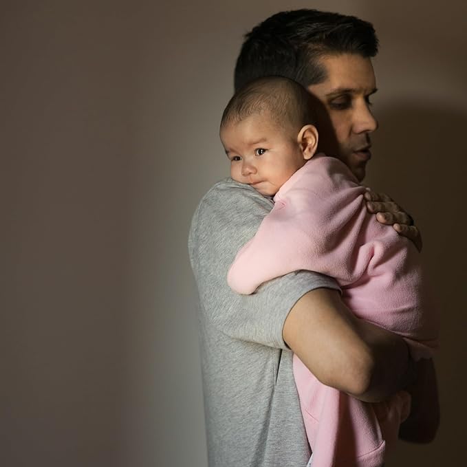 SleepingBaby Zipadee-Zip Transition Swaddle - Cozy Fleece Wearable Blanket with Two-Way Zipper for Baby Sleep - Rose Pink, Large (12-24 Month)