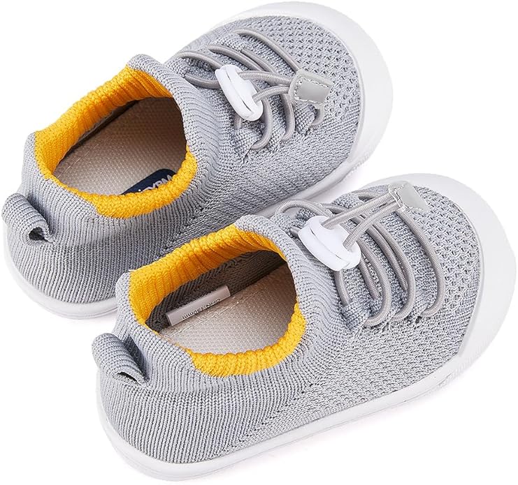 BMCiTYBM Baby Sneakers Girls Boys Lightweight Breathable Mesh First Walkers Shoes 6-24 Months