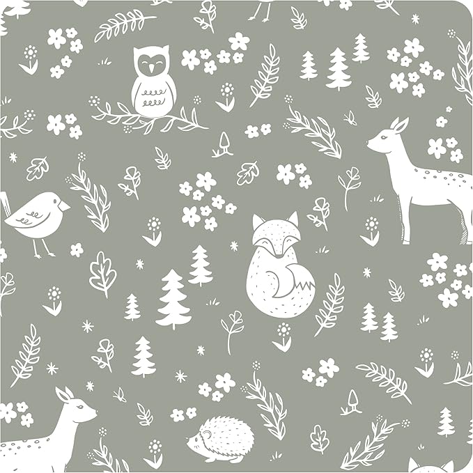 BapronBaby Animal Prints Bapron - No Neck Tie Safer Bib - Baby & Toddler - Soft Waterproof - PVC, BPA & Phthalate Free - 6m+