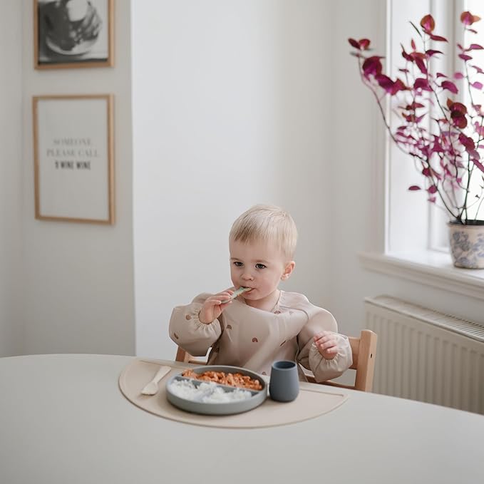 mushie Silicone Baby Starter Training Cup | 6 Months+ (Blush)