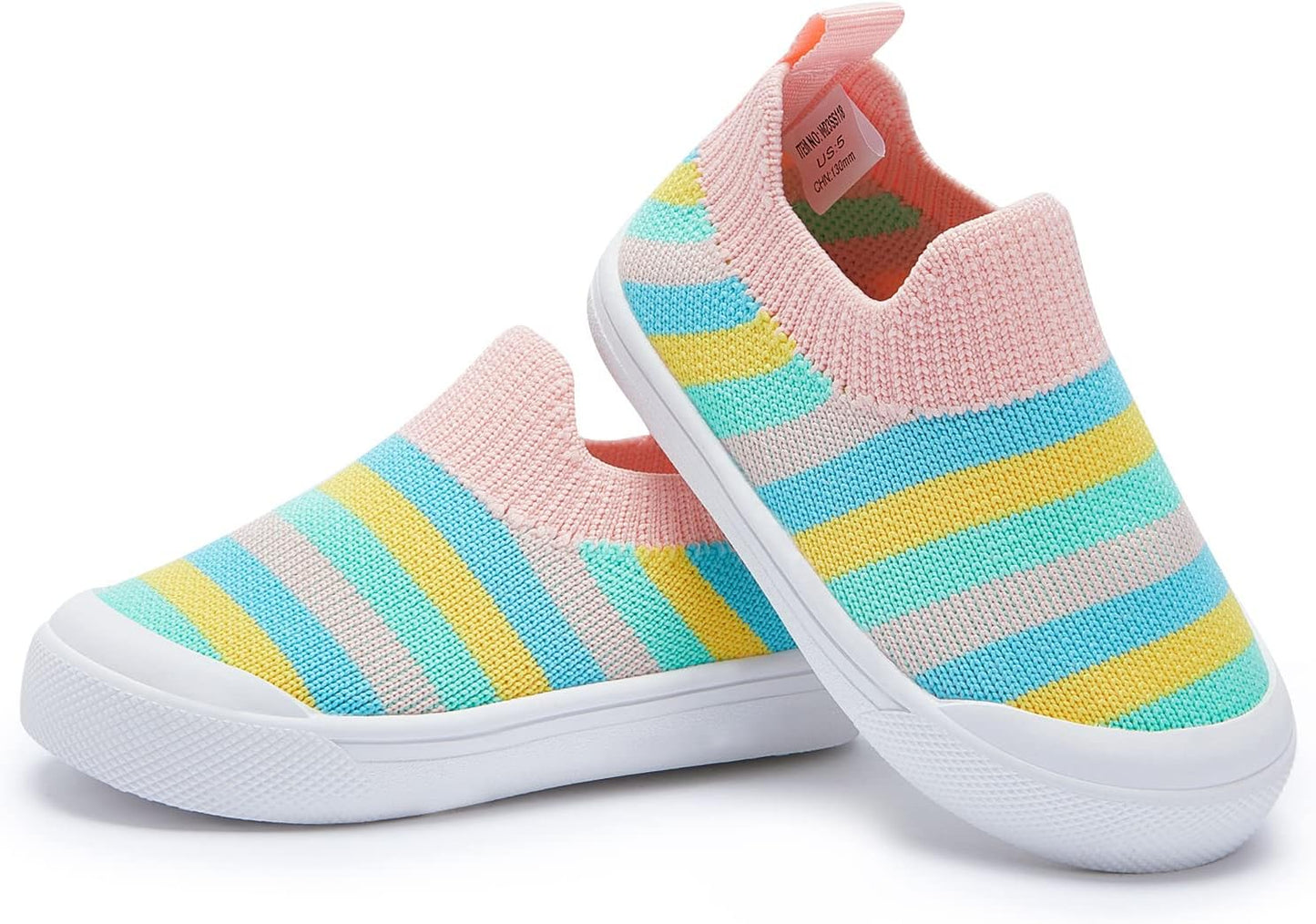 BMCiTYBM Baby Sneakers Girls Boys Lightweight Breathable Mesh First Walkers Shoes 6-24 Months