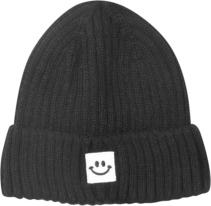 MaxNova Baby Winter Hat Toddler Beanie Hat Earflap Knit Cap for Boys Girls 0-8 Years