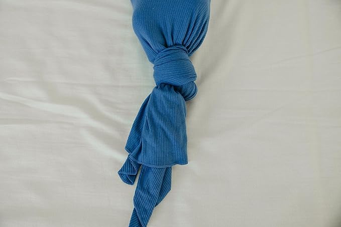 Copper Pearl Baby Swaddle Blanket - Premium Knit Baby Blanket, Large Soft Stretchy Receiving Blankets for Baby Boy and Girl, Swaddles for Newborn, Infant, and Toddler (Indigo)