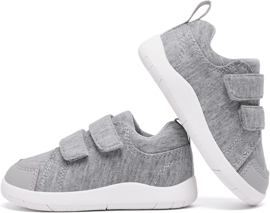 MORENDL Wide Toe Box Shoes Toddler Barefoot Shoes Baby Walking Shoe Boy Girl Non-Slip Zero Drop Minimalist Sneakers Comfort Tennis Outdoor Activities