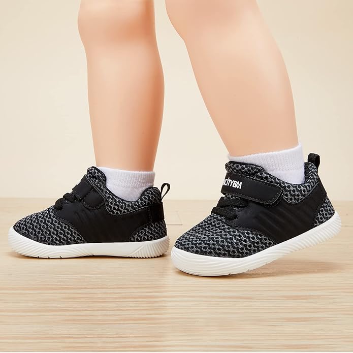 BMCiTYBM Baby Boy Girl Shoes Breathable Mesh Walking Shoes Lightweight Non-Slip Sneakers Infant First Walkers 6 9 12 18 24 Month