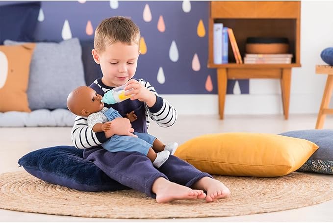 Corolle Magic Milk Baby Doll Bottle for 14-17", Interactive Baby Doll Accessories with 3 Realistic Sounds (Crying, Laughing, Sucking), Feeding Sounds, Batteries Included