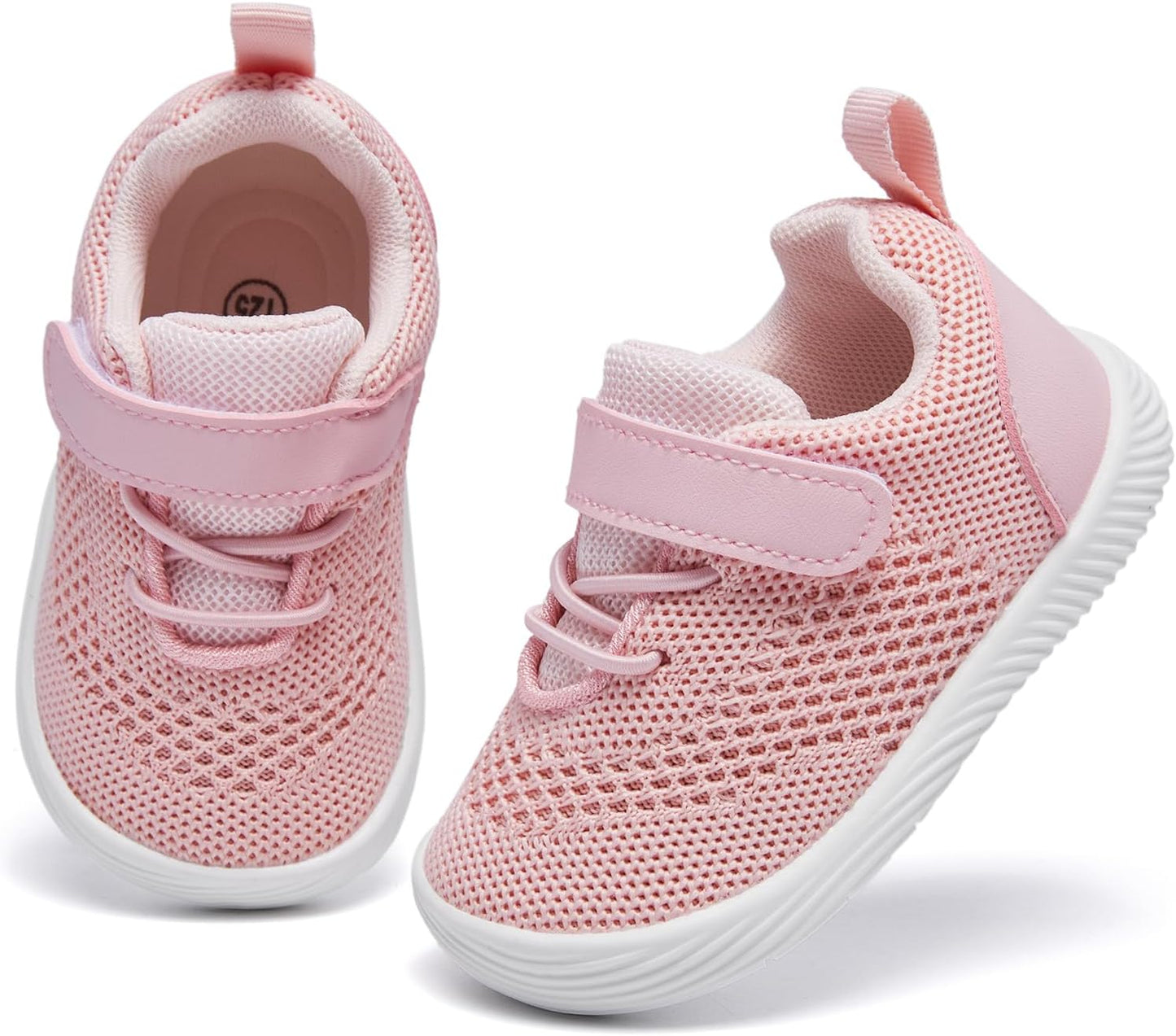 MORENDL Toddler Sneakers Baby Boys & Girls Barefoot Shoes Lightweight Breathable Walking Running Tennis Athletic Sport Shoes