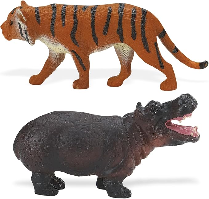 Safari Ltd. Wild Fun Pack - Mini Figures of Wild Animals - Educational Toy Set for Boys, Girls, and Kids Ages 5+
