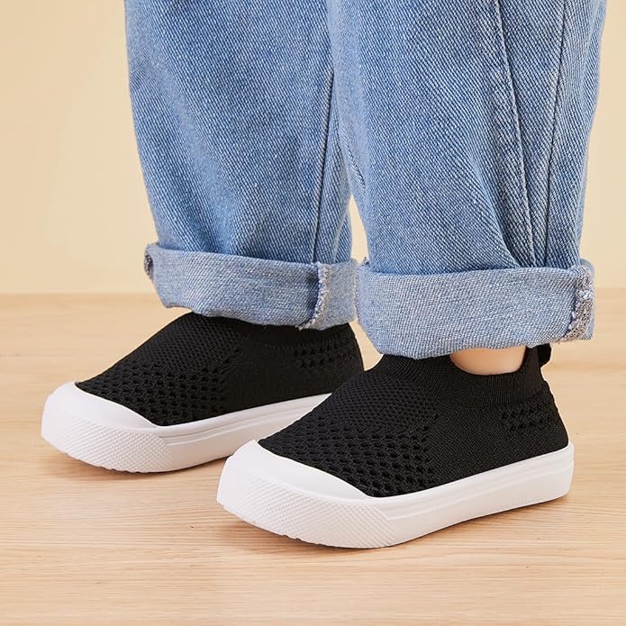 BMCiTYBM Baby Sneakers Girls Boys Lightweight Breathable Mesh First Walkers Shoes 6-24 Months