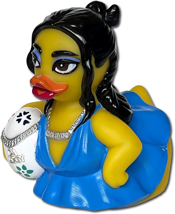 CelebriDucks - Ducka Leapa - Incubating with Da Eggy - Floating Rubber Ducks - Collectible Bath Toy Gift for Kids & Adults of All Ages