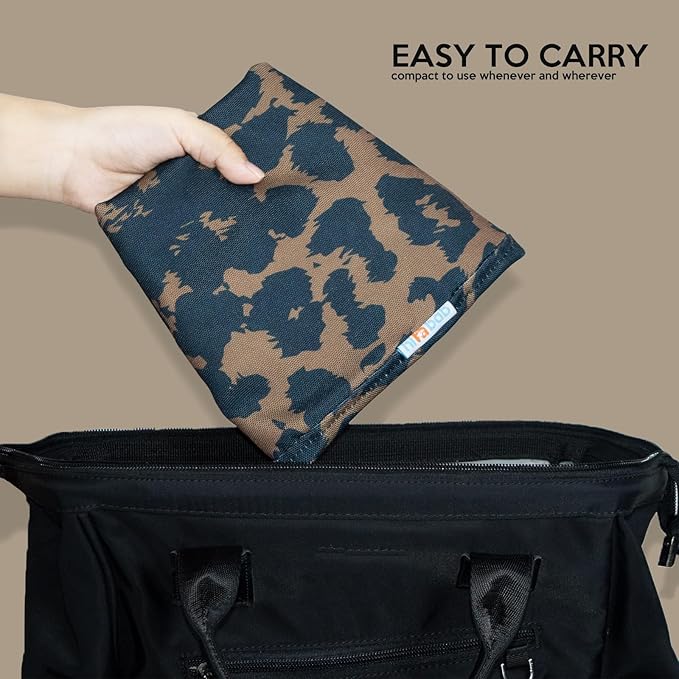 Baby Sling Shoulder Carrier,Ultimate Comfort Side Baby Carrier for Newborn to Toddler/Infants (7lbs-44lbs) (Leopard)