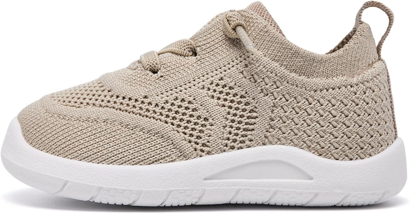 MORENDL Toddler Shoes Baby Walking Sock Shoes Infant Sneakers 0-4 Years Boy Girl Barefoot Tennis Shoe Non-Slip Brethable