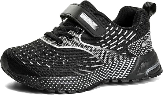 KUBUA Kids Sneakers for Boys Girls Running Tennis Shoes Lightweight Breathable Sport Athletic