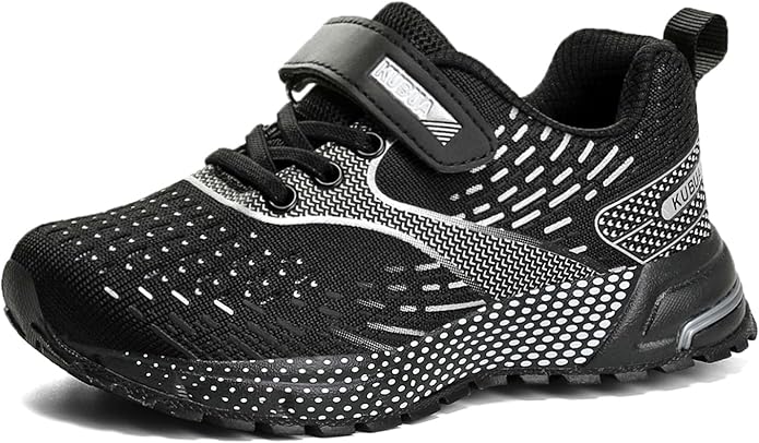 KUBUA Kids Sneakers for Boys Girls Running Tennis Shoes Lightweight Breathable Sport Athletic