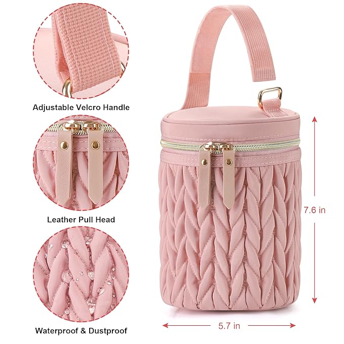 Accmor Breastmilk Cooler Bag, Insulated Baby Bottle Cooler Tote Bags for Nursing Mom Daycare