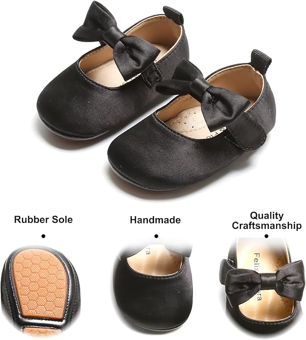 Soft Sole Baby Shoes - Infant Baby Walking Shoes Moccasins Rubber Sole Crib Shoes