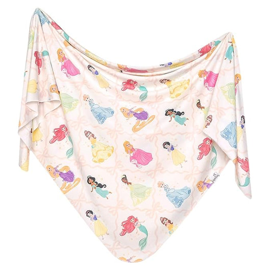 Copper Pearl Large Premium Knit Baby Swaddle Receiving Blanket Disney Princess