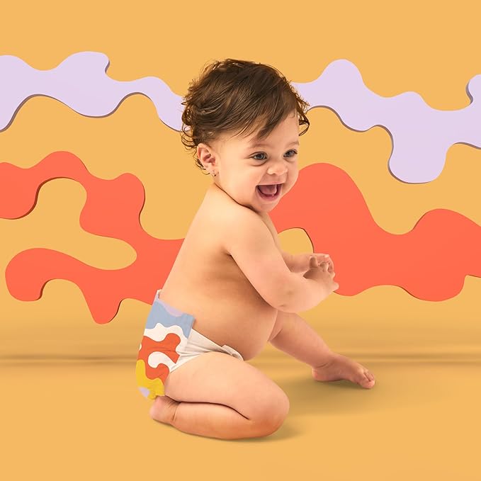 Hello Bello Premium Diapers Size 3, Capital Critters & Get in The Groove Designs, 66ct Club Box