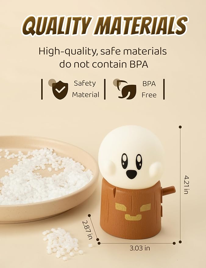 Ghost Stumps Lamp, Cute Ghost LED Night Light, Halloween Party Decorations Indoor, Halloween Centerpieces Decorations for Table, Shelf, Fireplace