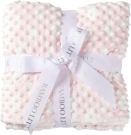 Ultra-Soft Baby Blanket - Lightweight & Breathable, Neutral Newborn Designs, Cloud Baby Crib, Infant, Toddler - 47"x47" Large