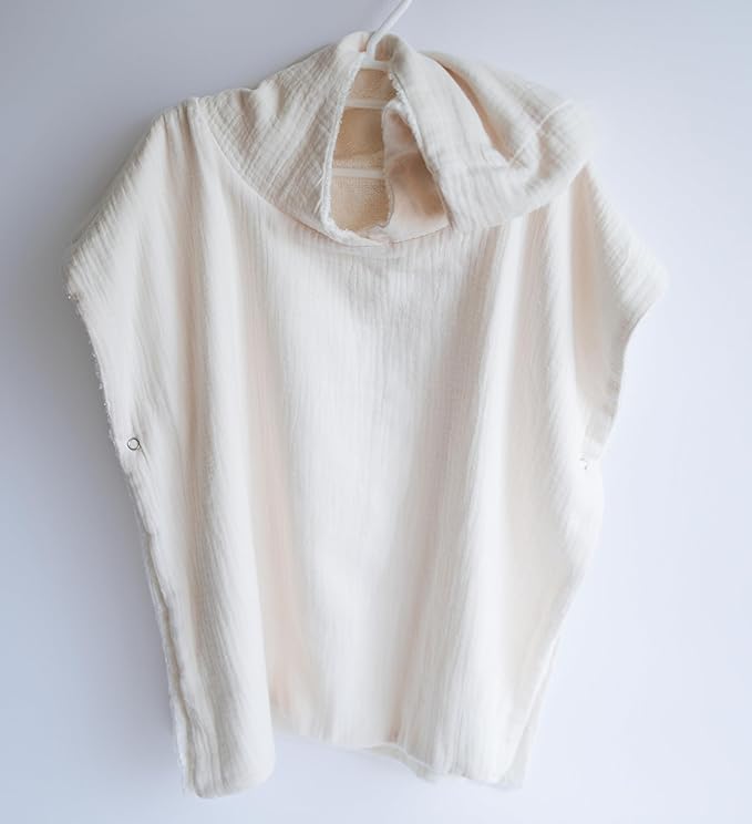 Hooded Poncho Towel for Babies, Kids, and Toddlers - Versatile Swim and Bath Coverup for Beach and Pool Fun