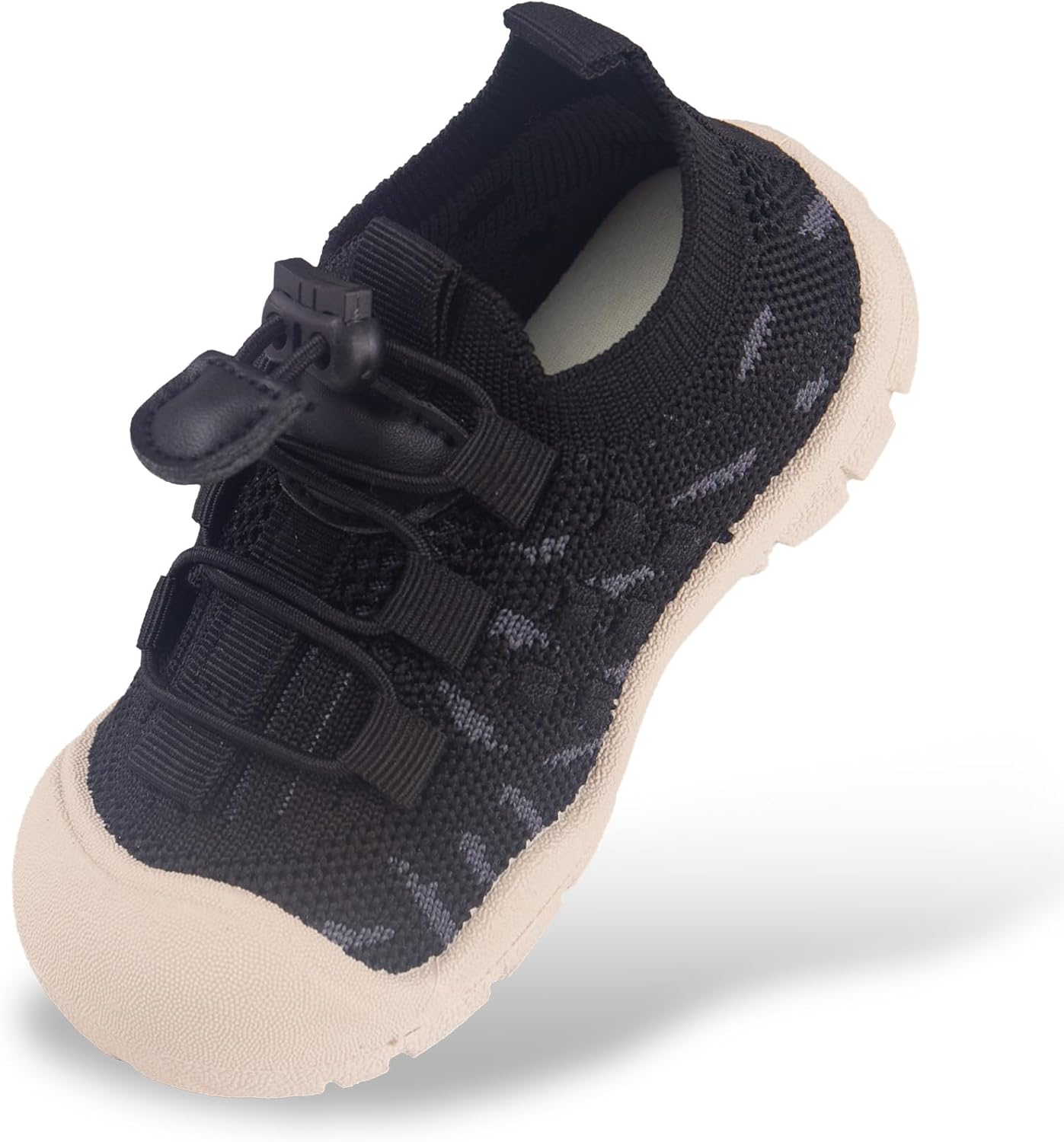 Baby First-Walking Shoes 1-4 Years Kid Shoes Trainers Toddler Infant Boys Girls Soft Sole Non Slip Cotton Canvas Mesh Breathable Lightweight TPR Material Slip-on Sneakers Outdoor