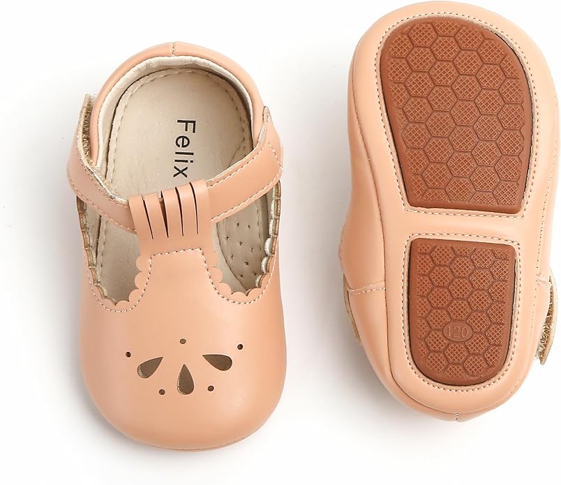 Soft Sole Baby Shoes - Infant Baby Walking Shoes Moccasins Rubber Sole Crib Shoes