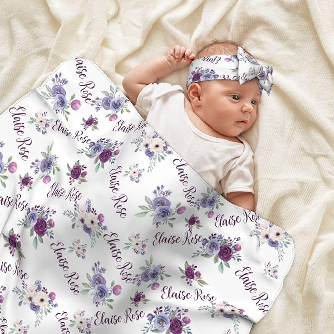 Personalized Baby Blankets - Custom Designs for Girls & Boys, Perfect Gifts