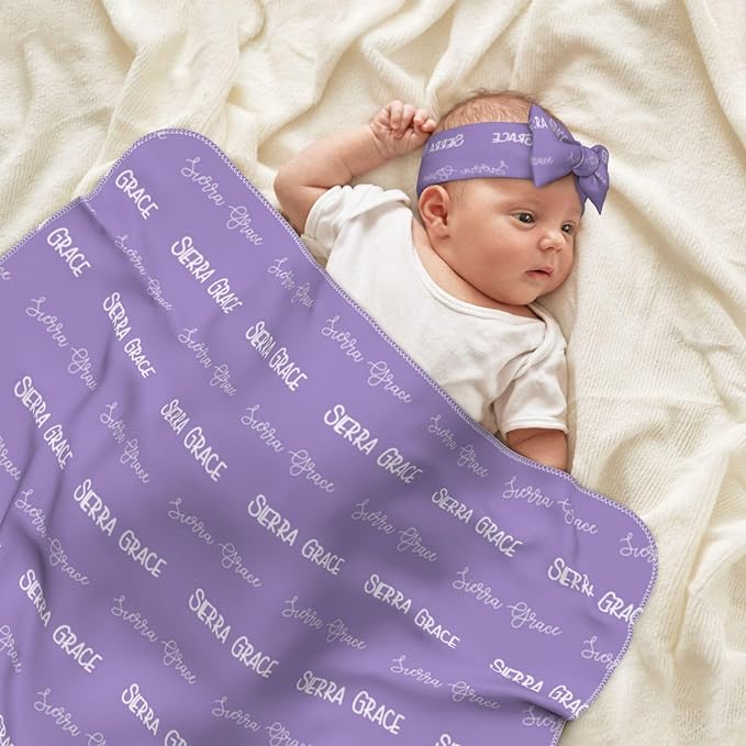 Personalized Baby Blankets - Custom Designs for Girls & Boys, Perfect Gifts