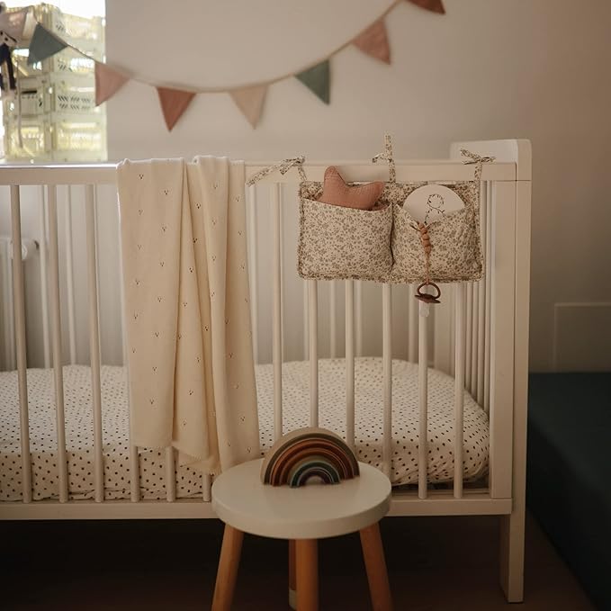 FRIGG Moon Natural Rubber Baby Pacifier | Made in Denmark | BPA-Free (Blush/Powder Blush, 0-6 Months) 2-Pack